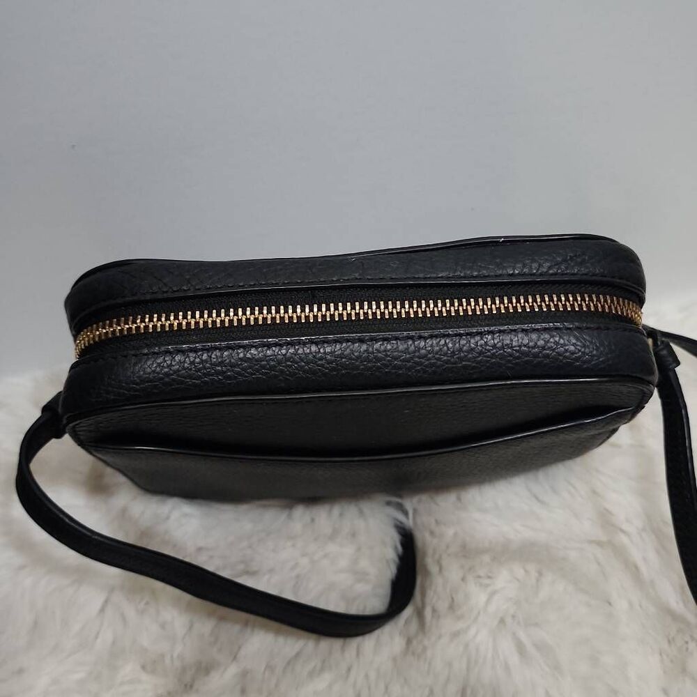 Coach Mini Jamie Camera Bag crafted from refined pebble leather Black - Picture 6 of 10